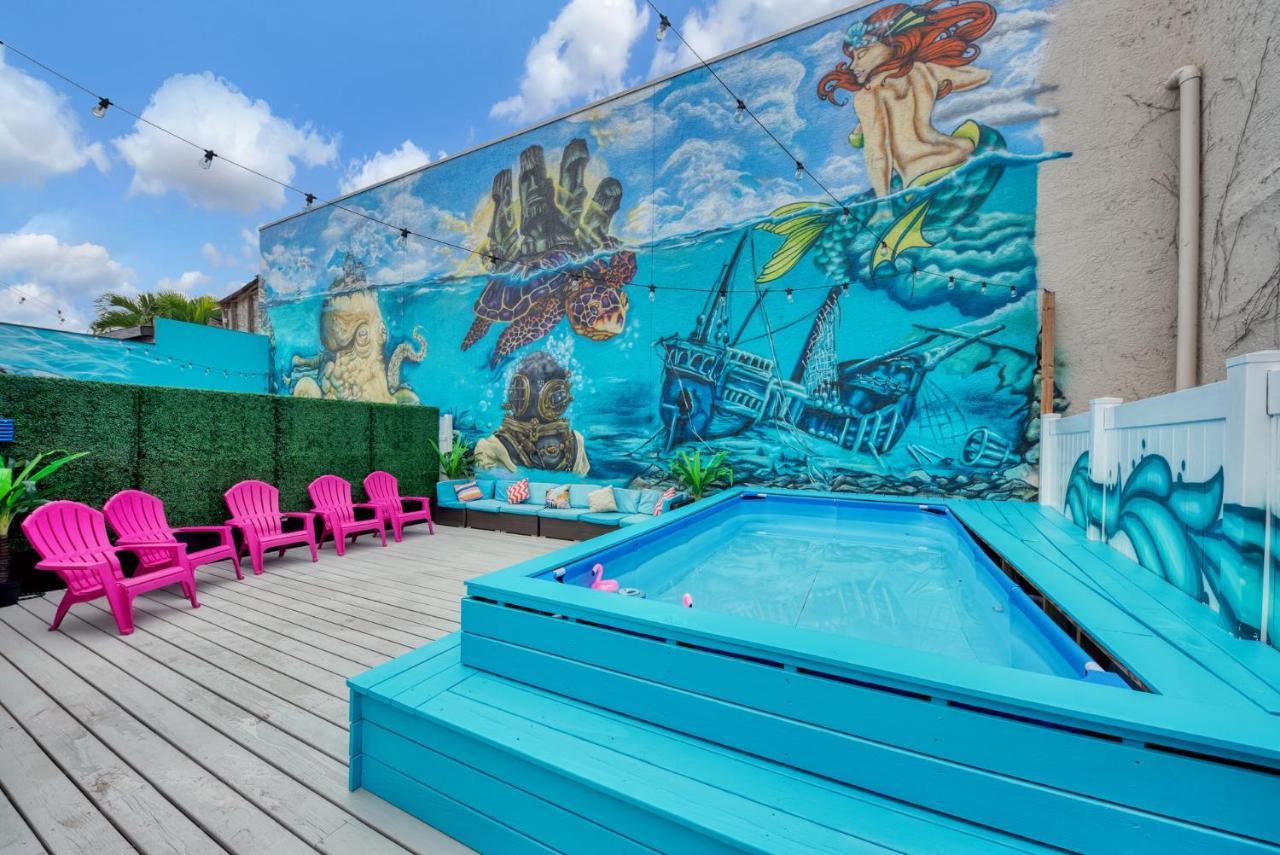 Mermaid House With Pool Jacuzzi Steps To Siesta Key Beach Sarasota Eksteriør bilde